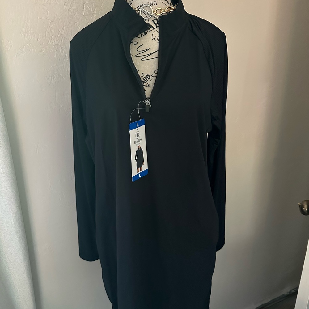 Hurley Black Long Sleeve Dress